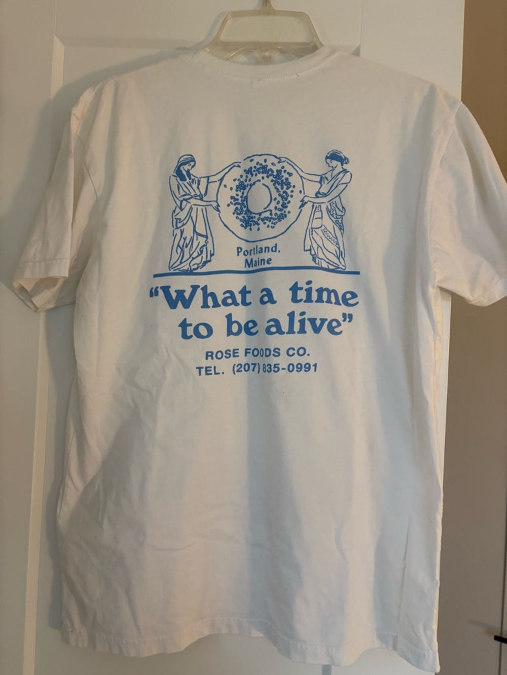 Rose Foods Portland Maine Merch Bagel Tee